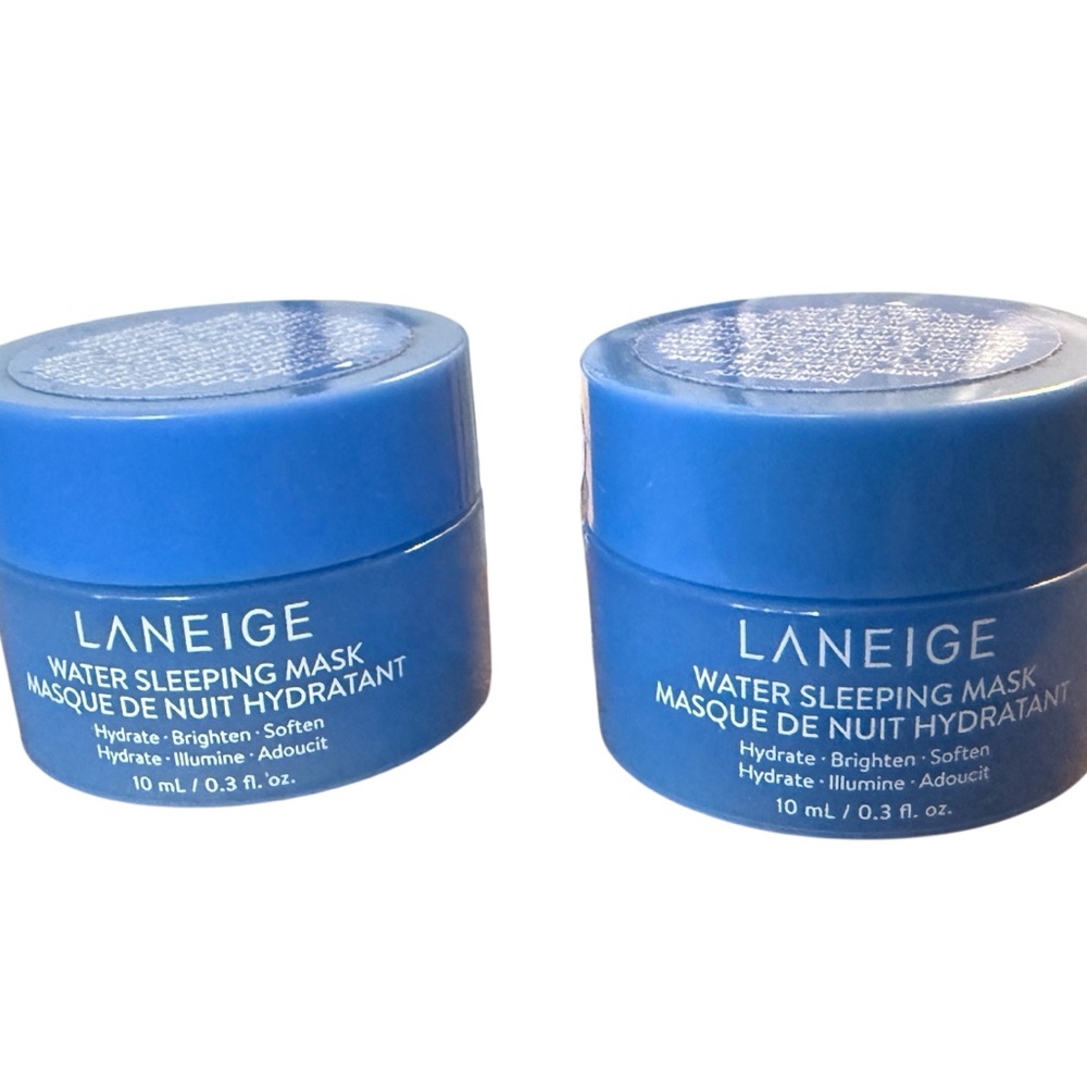 LANEIGE Water Sleeping Mask Bundle, 2x 10ml Containers, New/Unopened